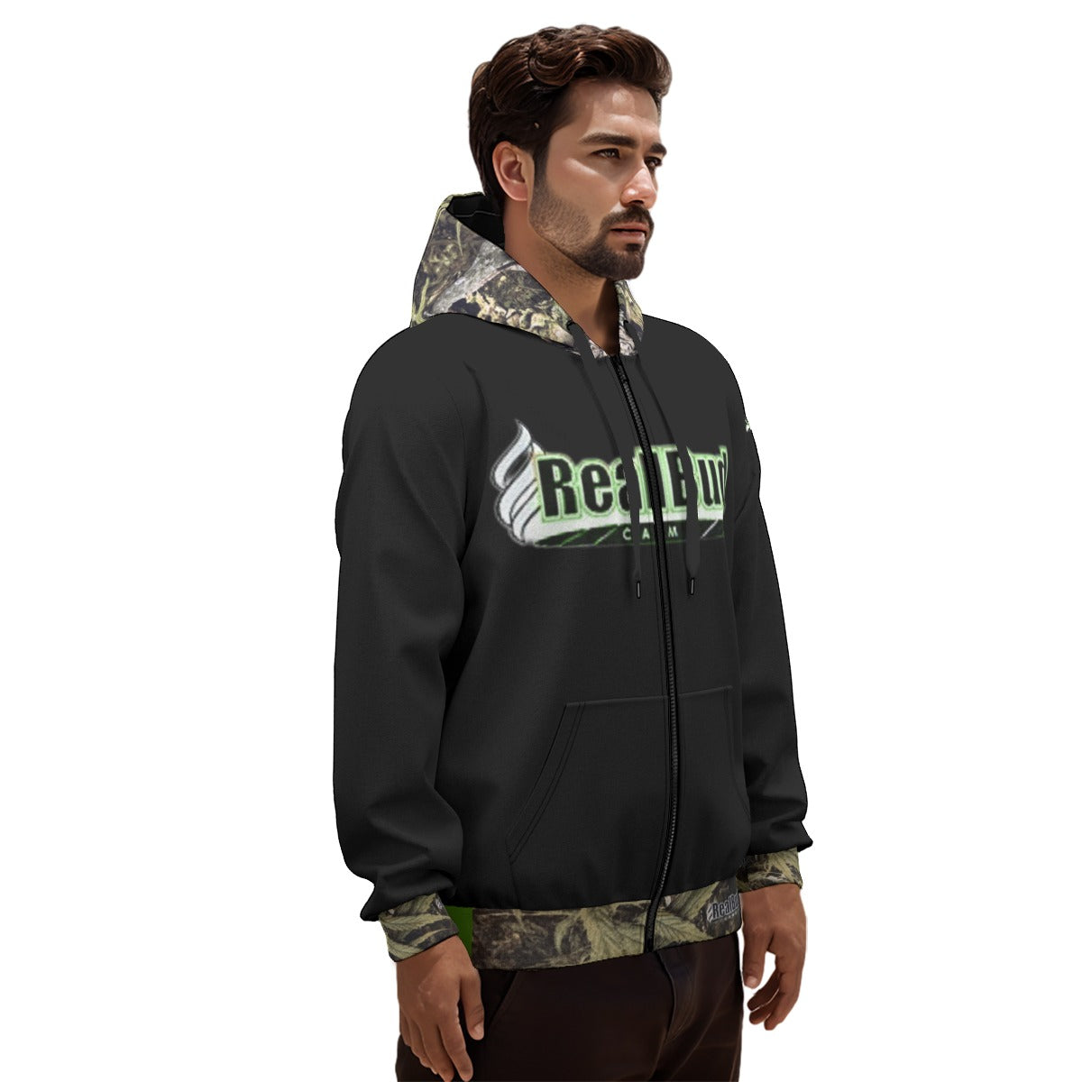 Pullover Hoodie With Zipper Closure | 310GSM Cotton