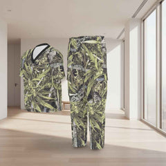 RealBud Camo Unisex Scrub Set with V Neckline, 2 Pockets, and Birdseye Fabric - RealBud Camo