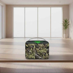 RealBud Camo Large Capacity Toiletry Organizer Bag with Dual Zipper and Hanging Hook