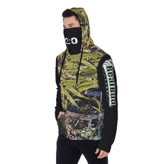 Men's Heavy Fleece Hoodie With Mask