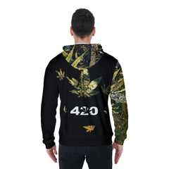 Men's Heavy Fleece Zip Up Hoodie