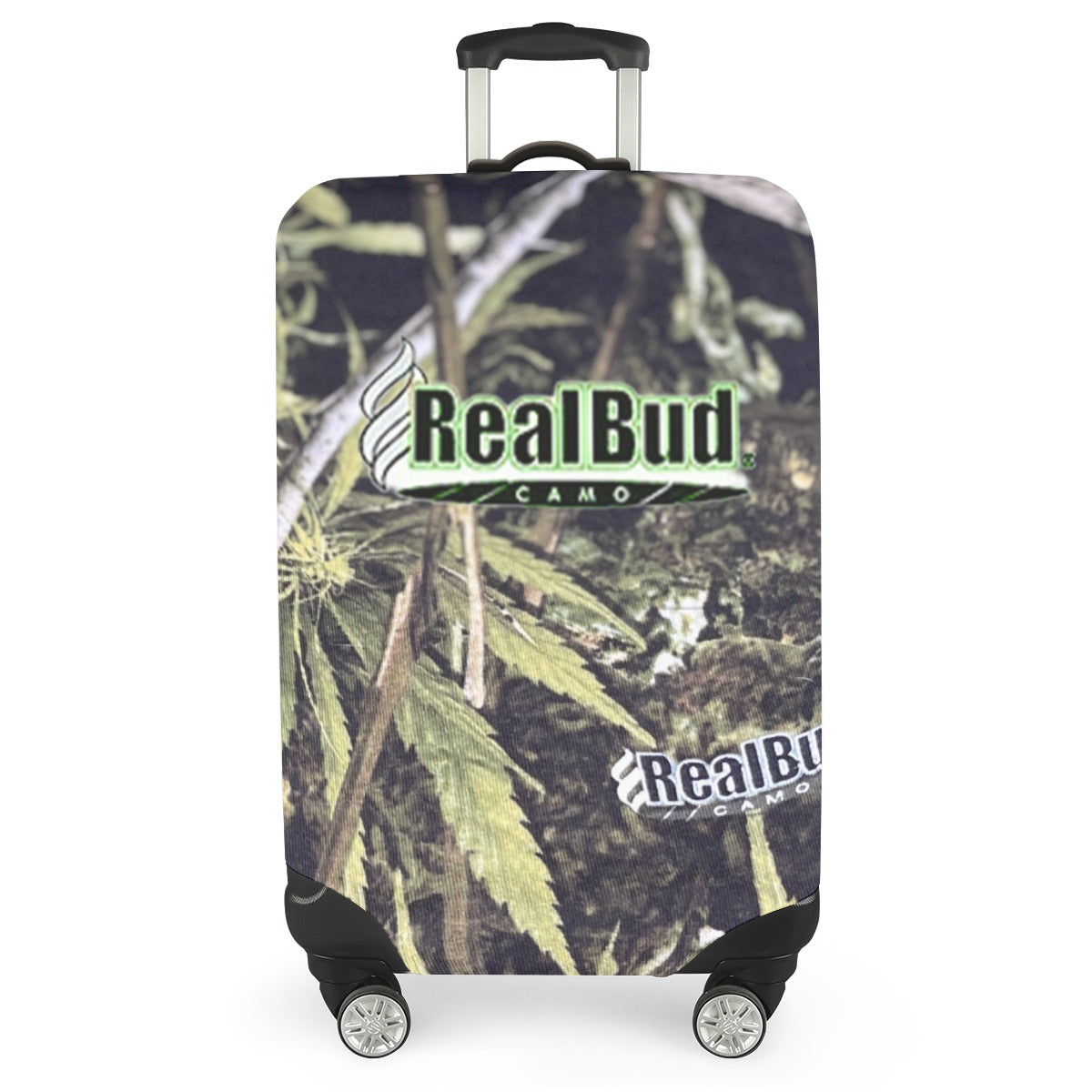 Camo Print Luggage Cover