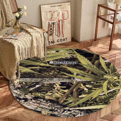 Foldable round mat