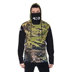 Men's Heavy Fleece Hoodie With Mask