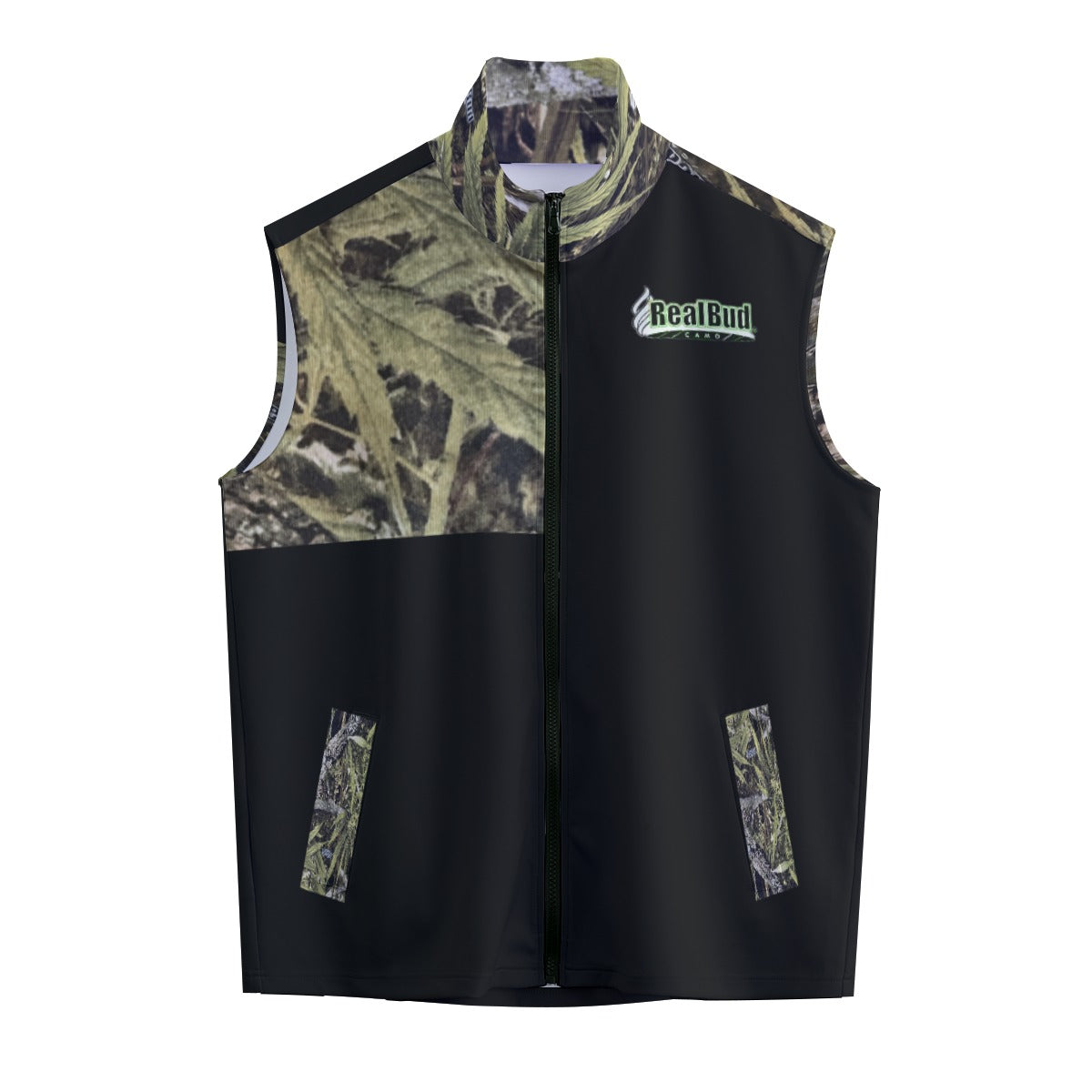 Men's Stand-up Collar Vest