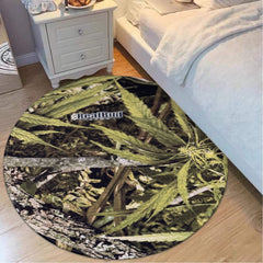 Foldable round mat