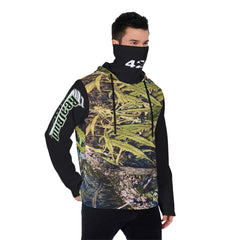 Men's Heavy Fleece Hoodie With Mask