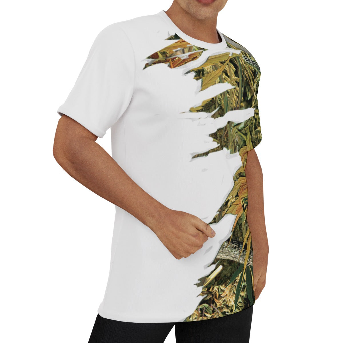 Men's Scrape  O-Neck T-Shirt